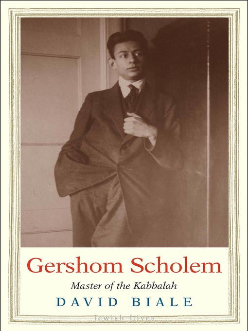 Title details for Gershom Scholem by David Biale - Wait list